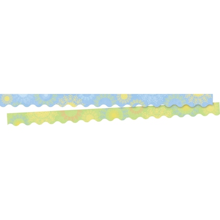 Barker Creek Mindfulness Sunrise Double-Sided Scalloped Border, 26/set 4007